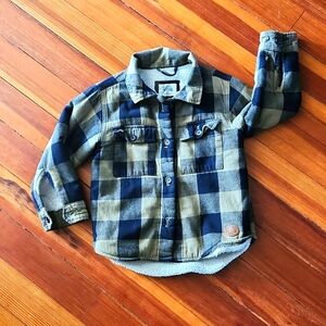 Cabelas Outdoor Kids Sherpa lined flannel